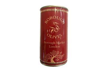 Pitted Spanish Gordal Olives 150g tin